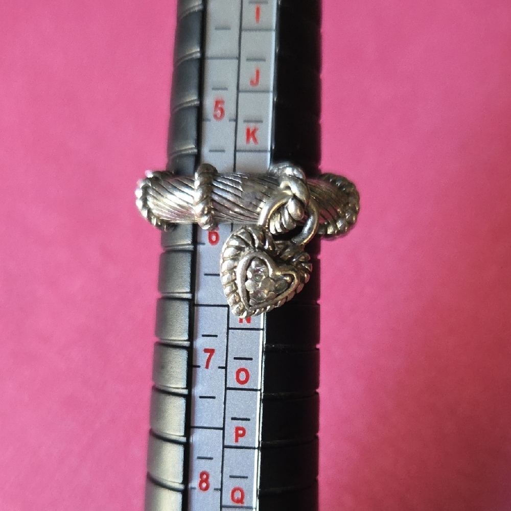 Judith Ripka Silver Spider Ring